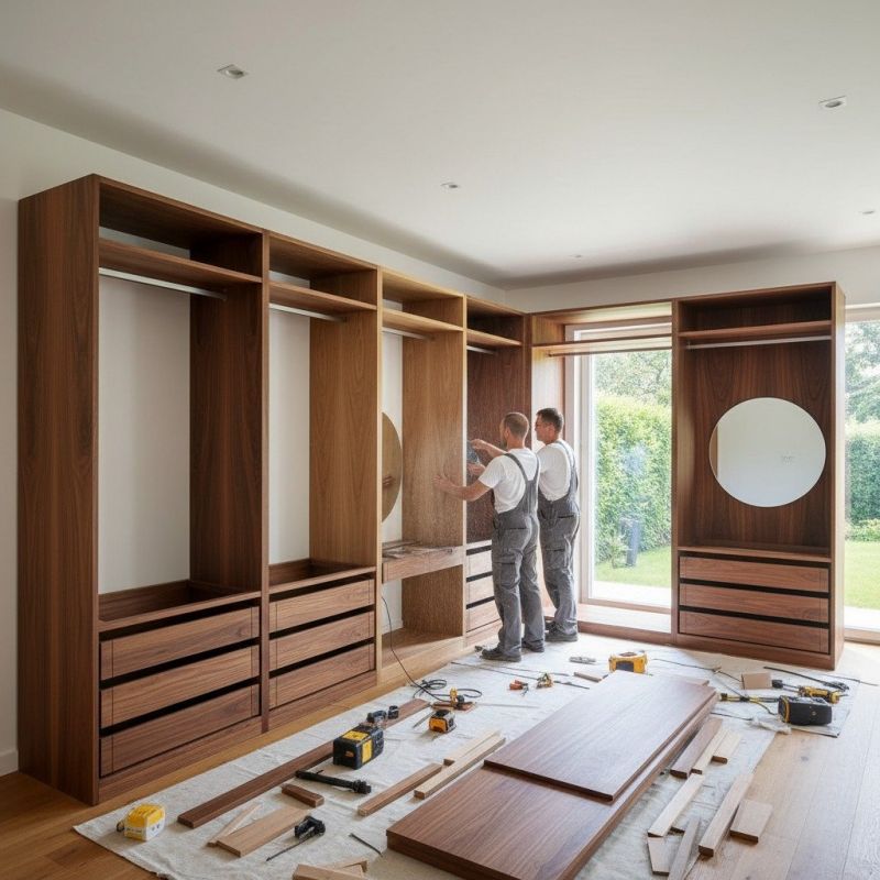 Mudroom Shelving Installation in Annapolis, MD
